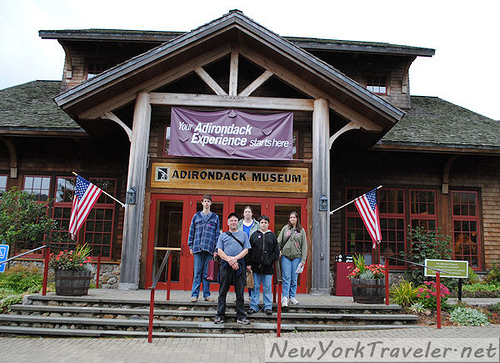 Adirondack Museum Entrance