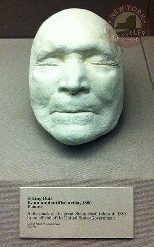 Siting Bull Plaster Life Mask
