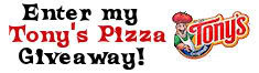 Win 5 Tony's Pizzas!